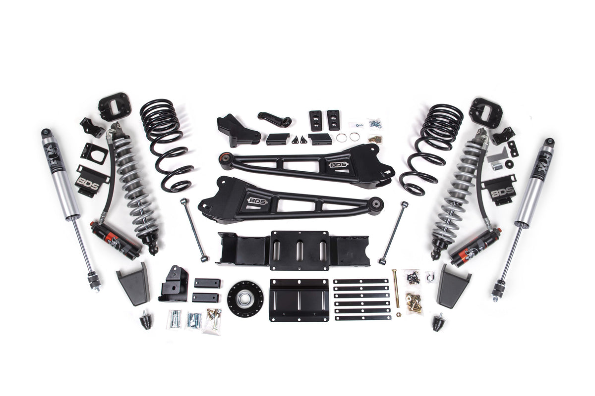 BDS Suspension 6 Inch Lift Kit w/ Radius Arms | Extended Travel | Ram 2500 (25-27) 4WD | Diesel