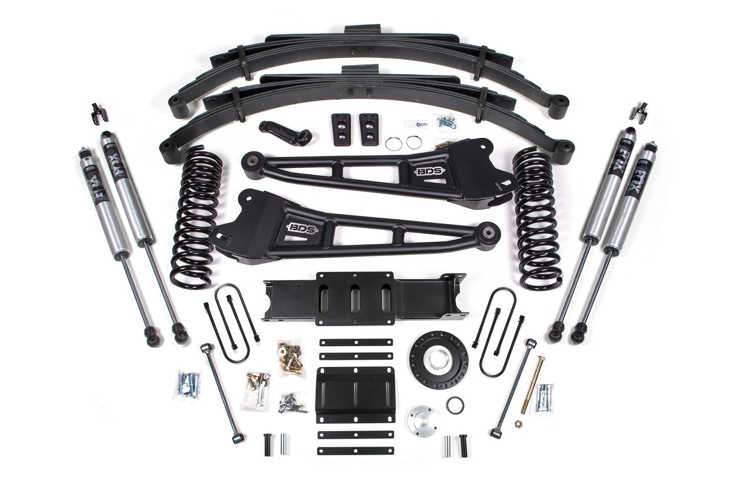 BDS Suspension 6 Inch Lift Kit w/ Radius Arm | Ram 3500 (13-18) 4WD | Diesel