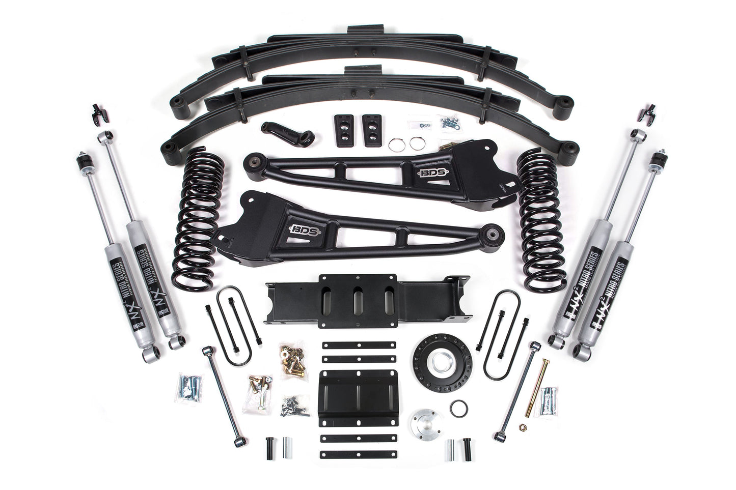 BDS Suspension 6 Inch Lift Kit w/ Radius Arm | Ram 3500 (13-18) 4WD | Diesel