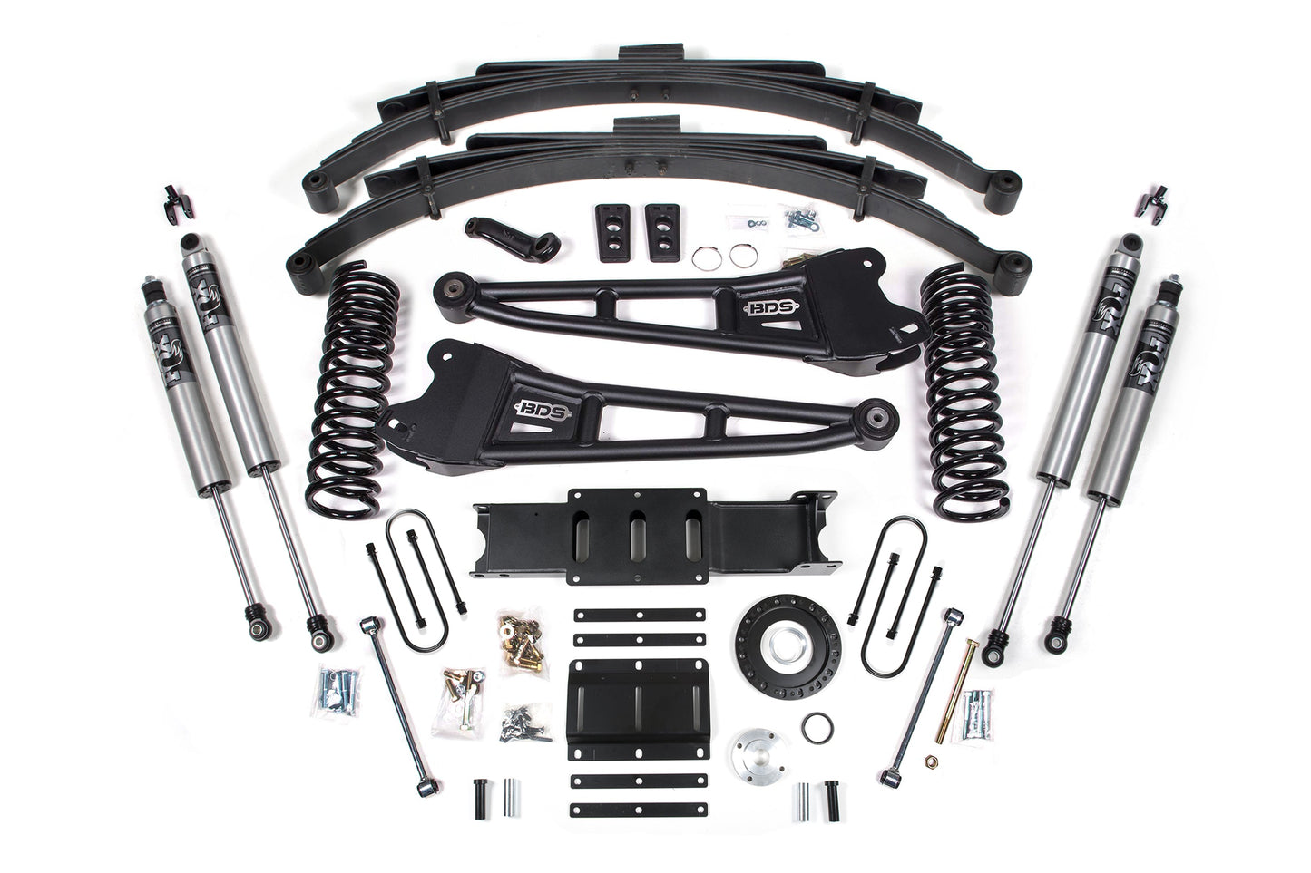 BDS Suspension 6 Inch Lift Kit w/ Radius Arm | Ram 3500 (13-18) 4WD | Diesel
