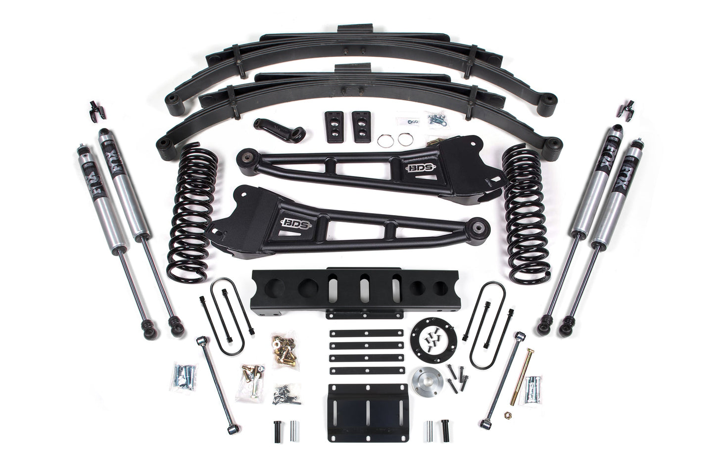 BDS Suspension 6 Inch Lift Kit w/ Radius Arm | Ram 3500 (13-18) 4WD | Diesel