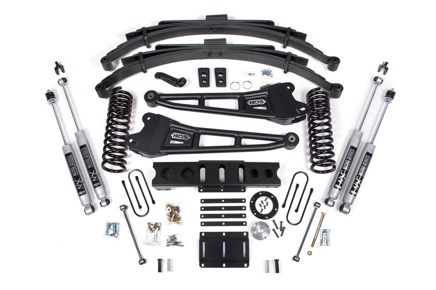 BDS Suspension 6 Inch Lift Kit w/ Radius Arm | Ram 3500 (13-18) 4WD | Diesel