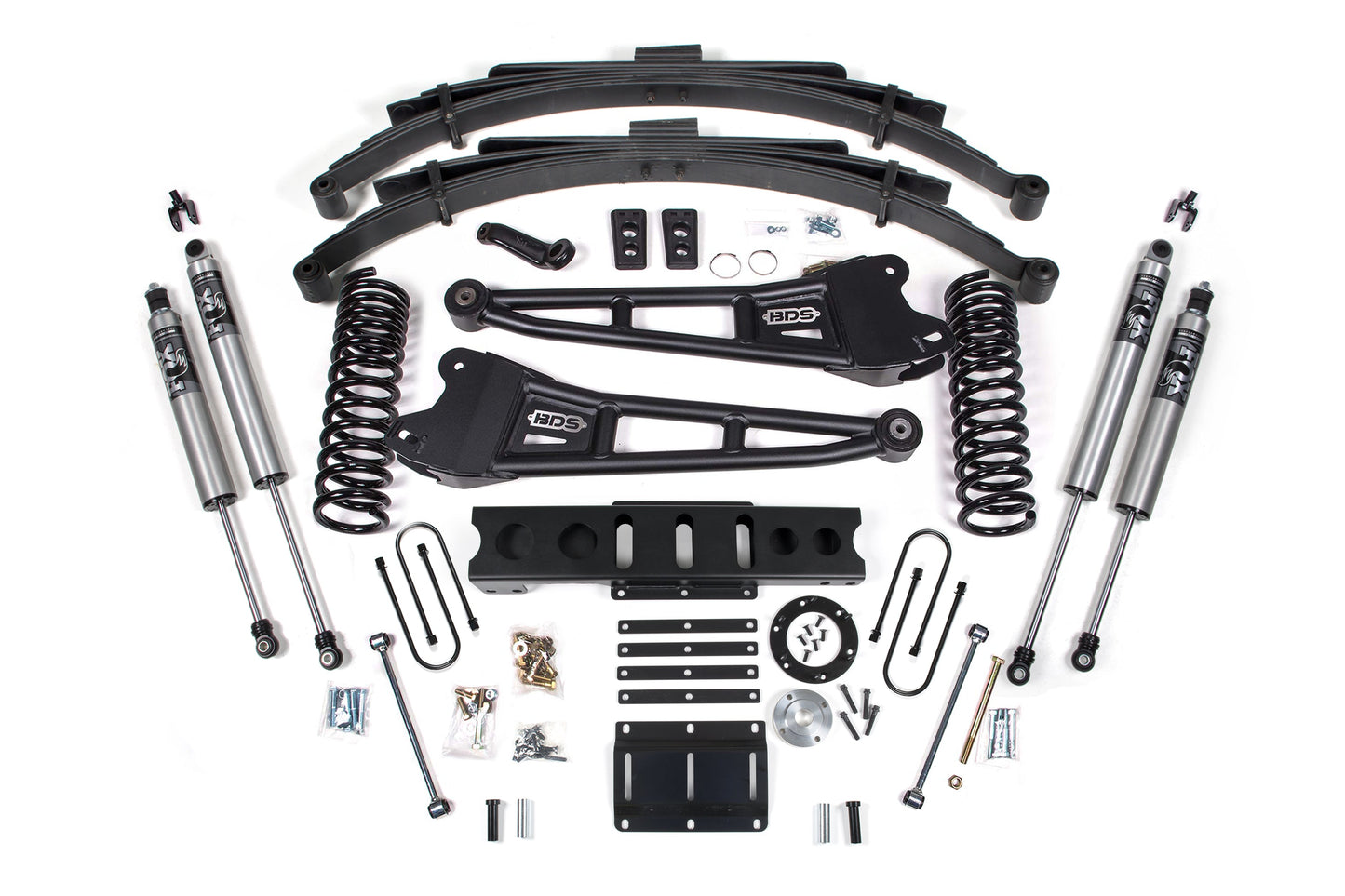 BDS Suspension 6 Inch Lift Kit w/ Radius Arm | Ram 3500 (13-18) 4WD | Diesel