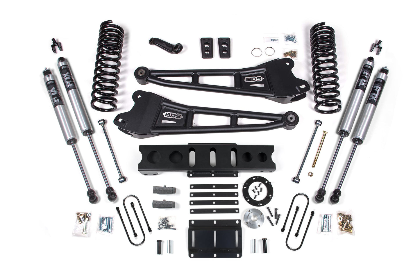 BDS Suspension 6 Inch Lift Kit w/ Radius Arm | Ram 3500 (13-18) 4WD | Diesel