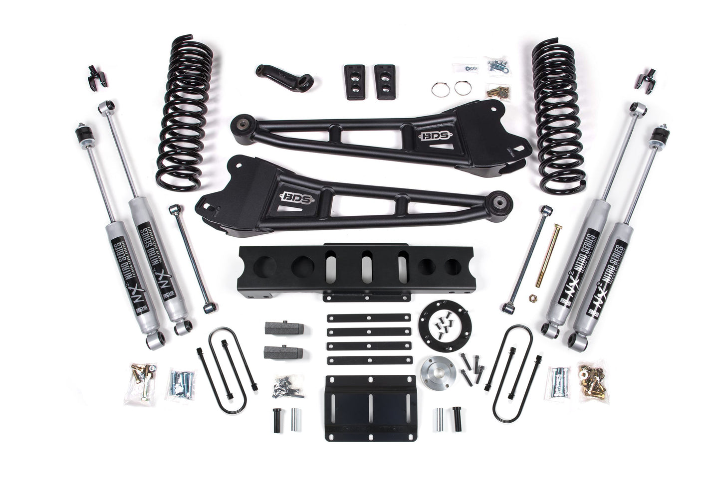BDS Suspension 6 Inch Lift Kit w/ Radius Arm | Ram 3500 (13-18) 4WD | Diesel