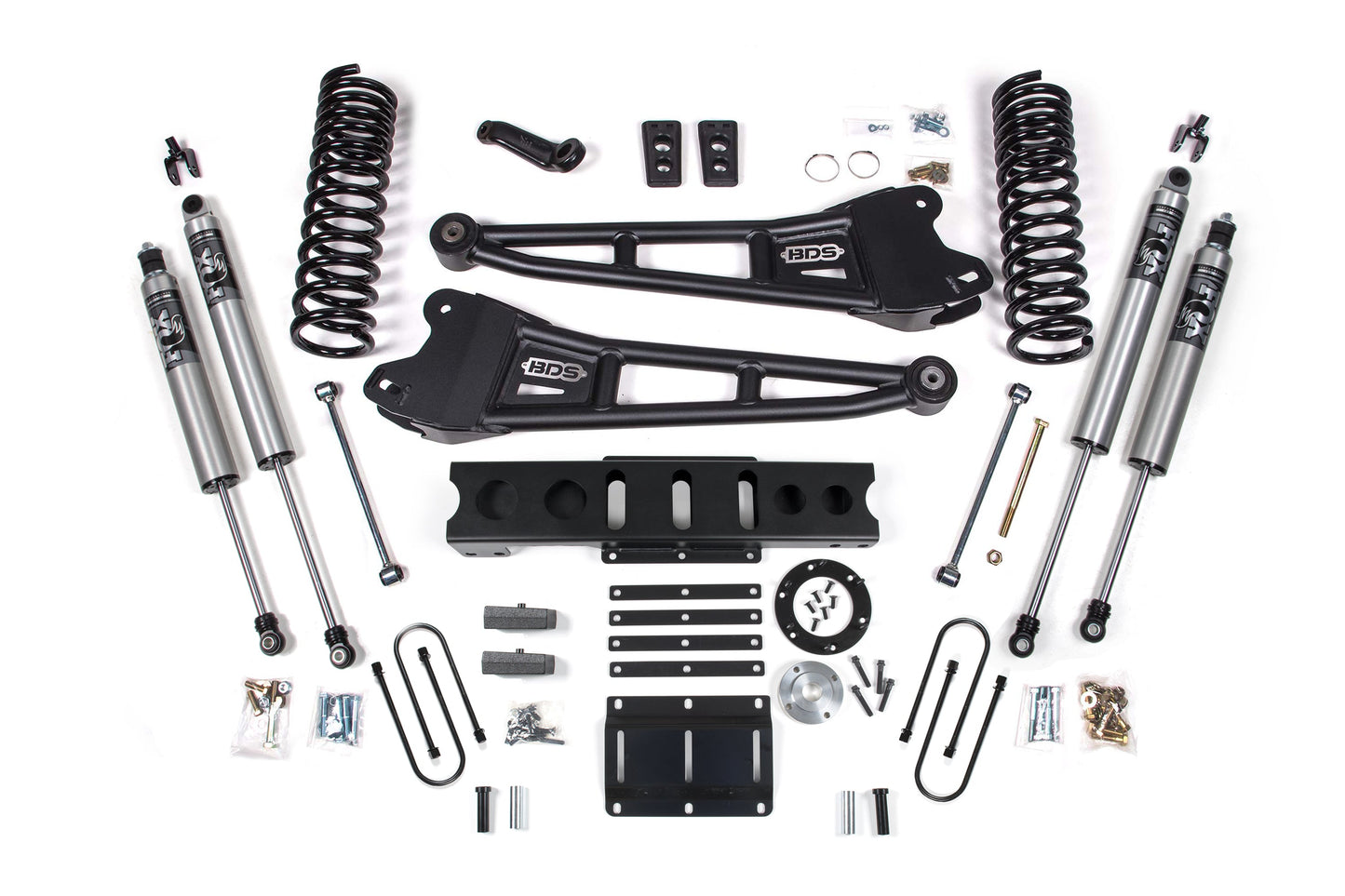 BDS Suspension 6 Inch Lift Kit w/ Radius Arm | Ram 3500 (13-18) 4WD | Diesel