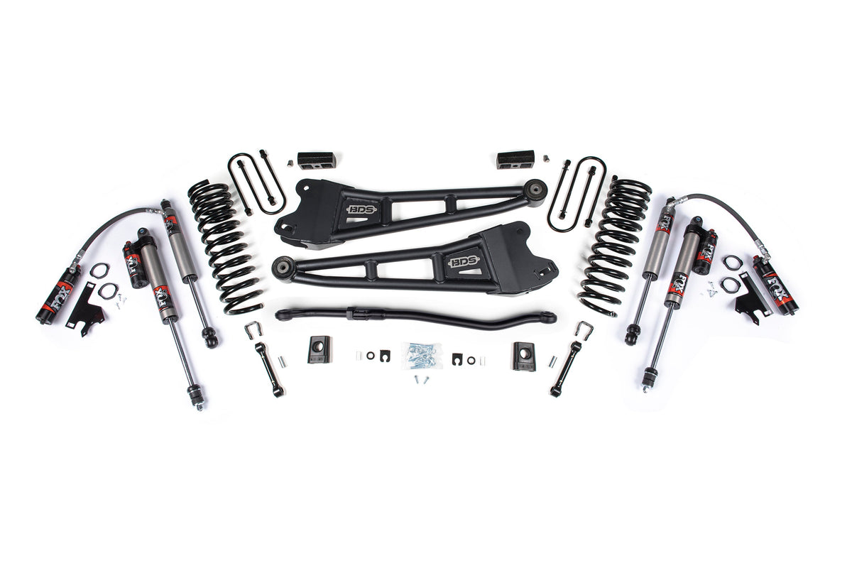 BDS Suspension 3 Inch Lift Kit w/ Radius Arm | Ram 3500 (25-27) 4WD | Diesel