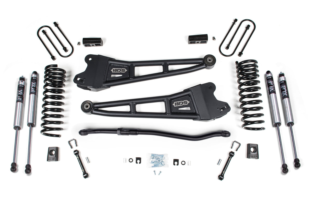 BDS Suspension 3 Inch Lift Kit w/ Radius Arm | Ram 3500 (25-27) 4WD | Diesel