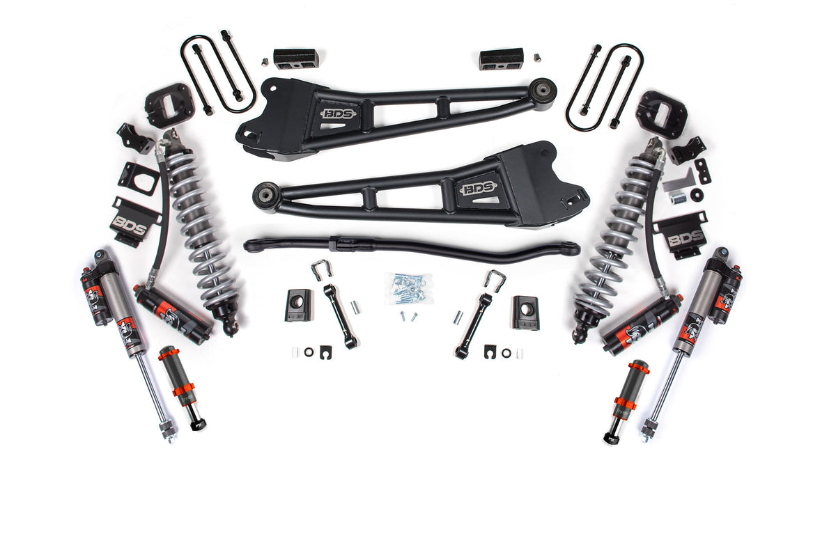 BDS Suspension 3 Inch Lift Kit w/ Radius Arm | Ram 3500 (25-27) 4WD | Diesel