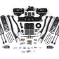 BDS Suspension 4 Inch Lift Kit w/ 4-Link | Extended Travel | Ram 3500 (25-27) 4WD | Diesel