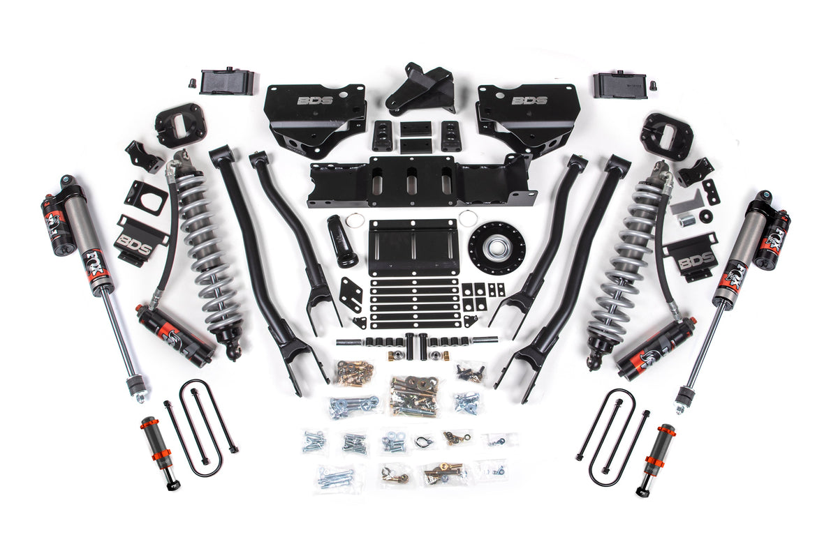 BDS Suspension 6 Inch Lift Kit w/ 4-Link | Ram 3500 (25-27) 4WD | Diesel
