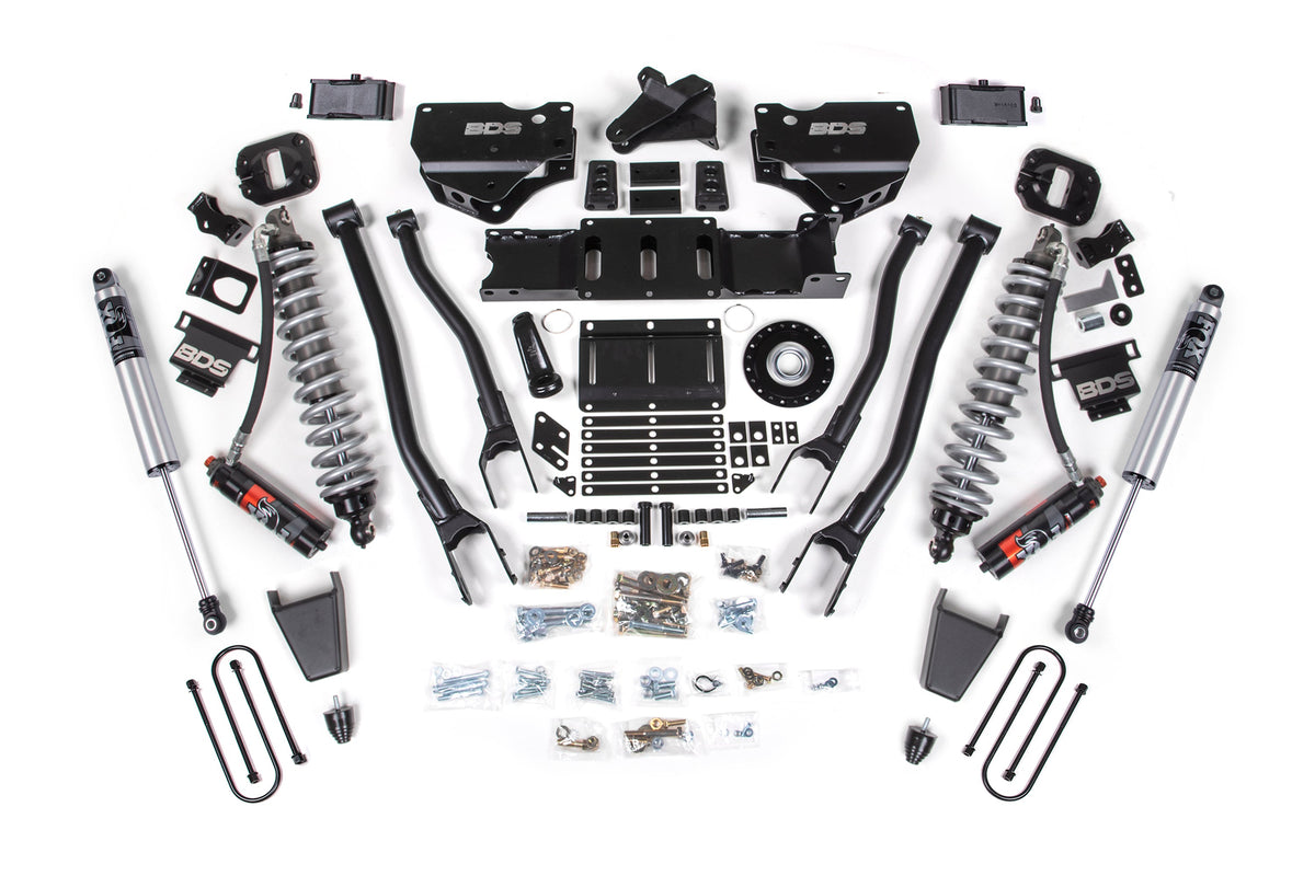 BDS Suspension 6 Inch Lift Kit w/ 4-Link | Ram 3500 (25-27) 4WD | Diesel