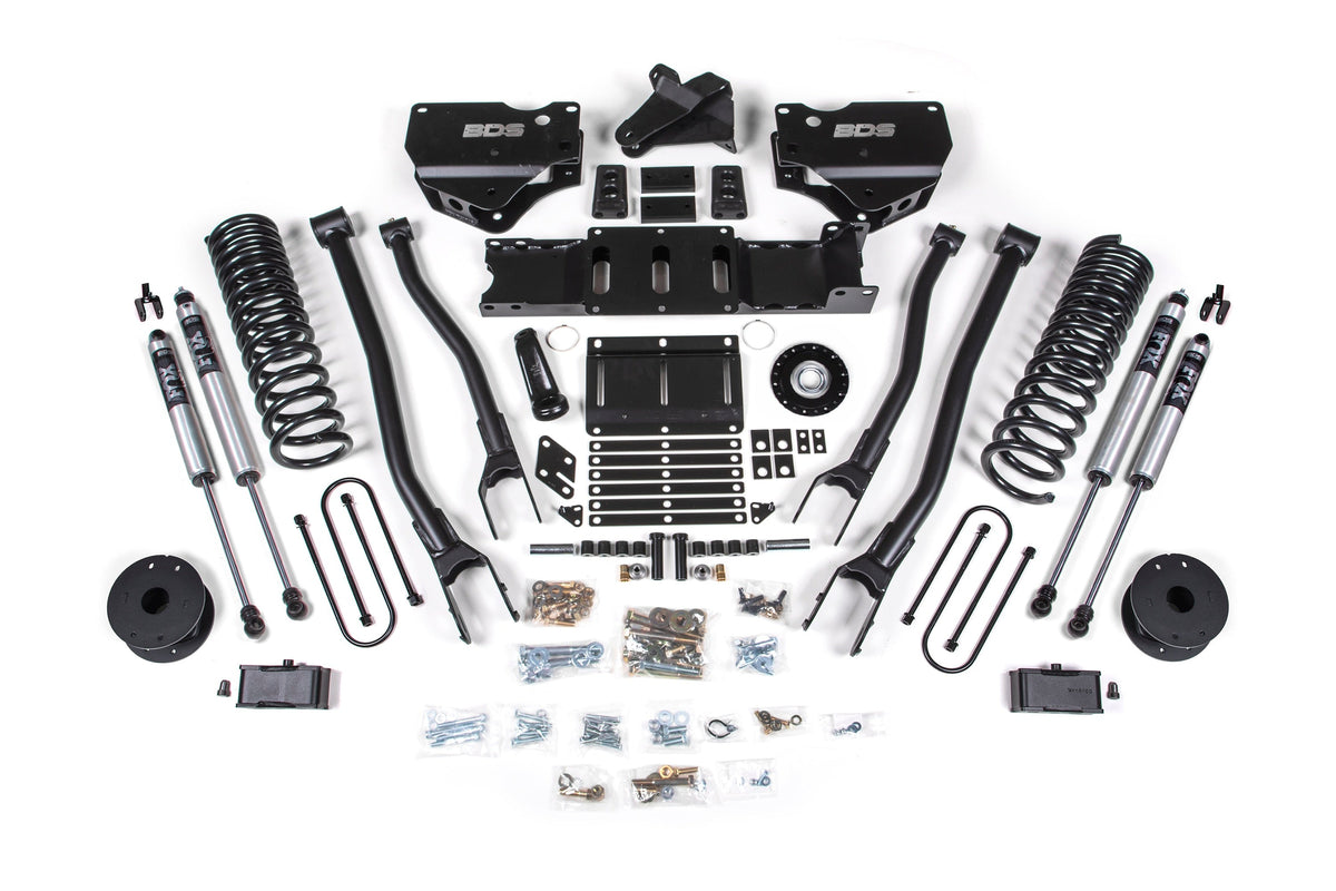 BDS Suspension 5.5 Inch Lift Kit w/ 4-Link | Ram 3500 (25-27) 4WD | Gas