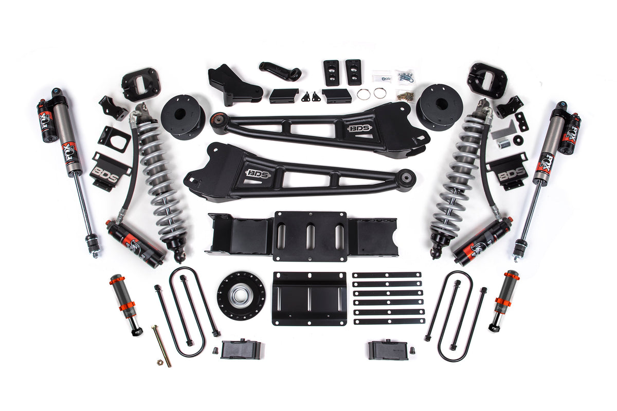 BDS Suspension 6 Inch Lift Kit w/ 4-Link | Ram 3500 (25-27) 4WD | Diesel