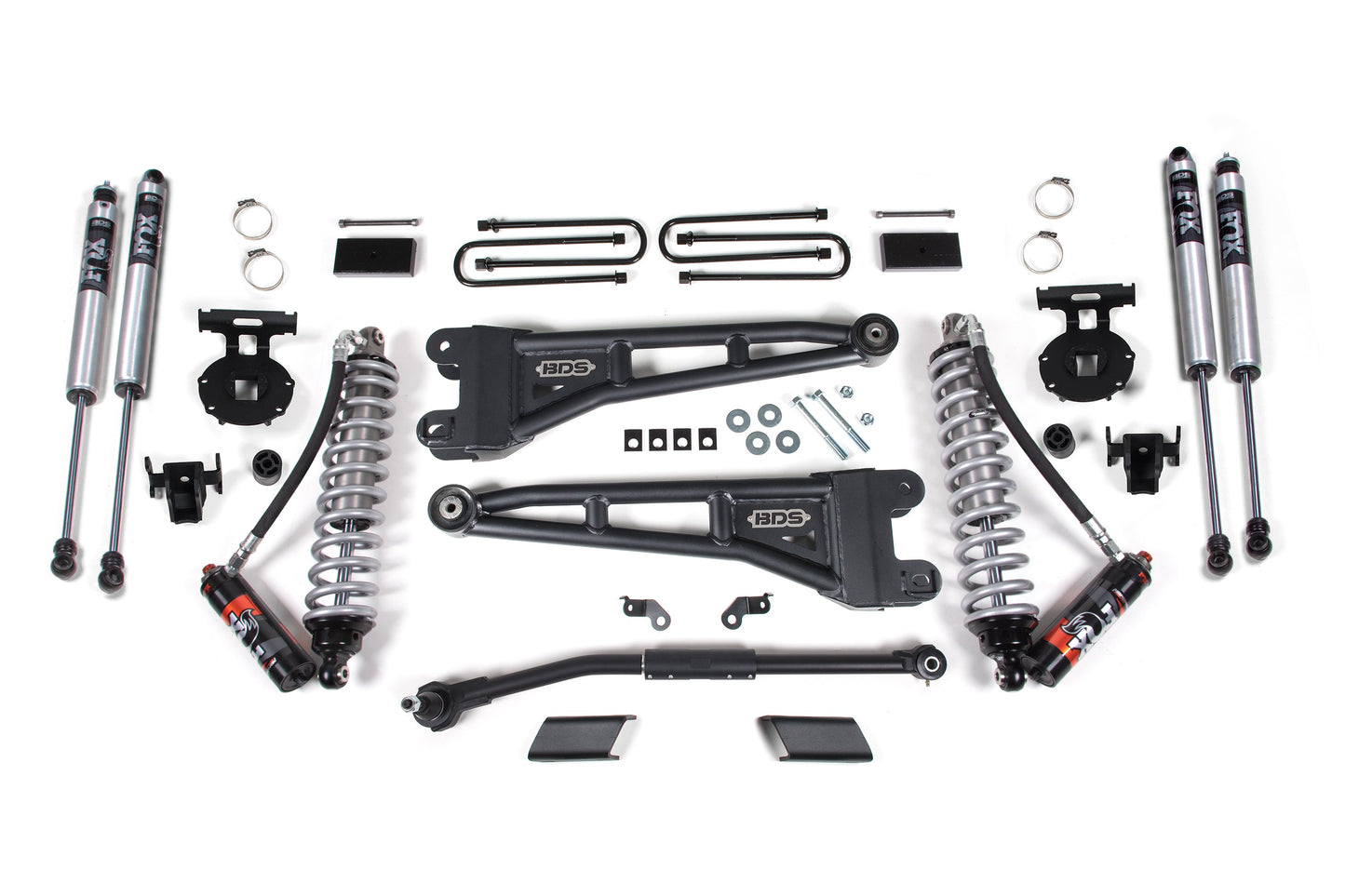 BDS Suspension 3 Inch Lift Kit w/ Radius Arm | FOX 2.5 Coilover Conversion - Performance Elite | Ford F250/F350 Super Duty (23-26) 4WD
