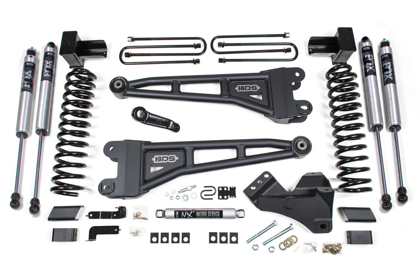 BDS Suspension 5 Inch Lift Kit w/ Radius Arm | Ford F250/F350 Super Duty (23-26) 4WD | Gas