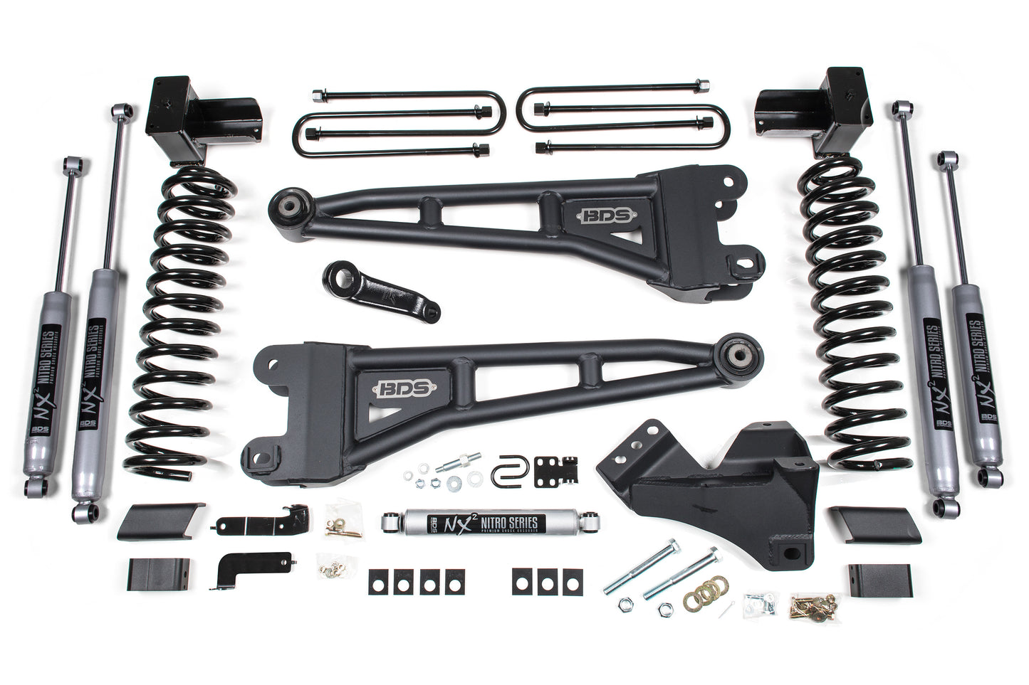BDS Suspension 5 Inch Lift Kit w/ Radius Arm | Ford F250/F350 Super Duty (23-26) 4WD | Diesel