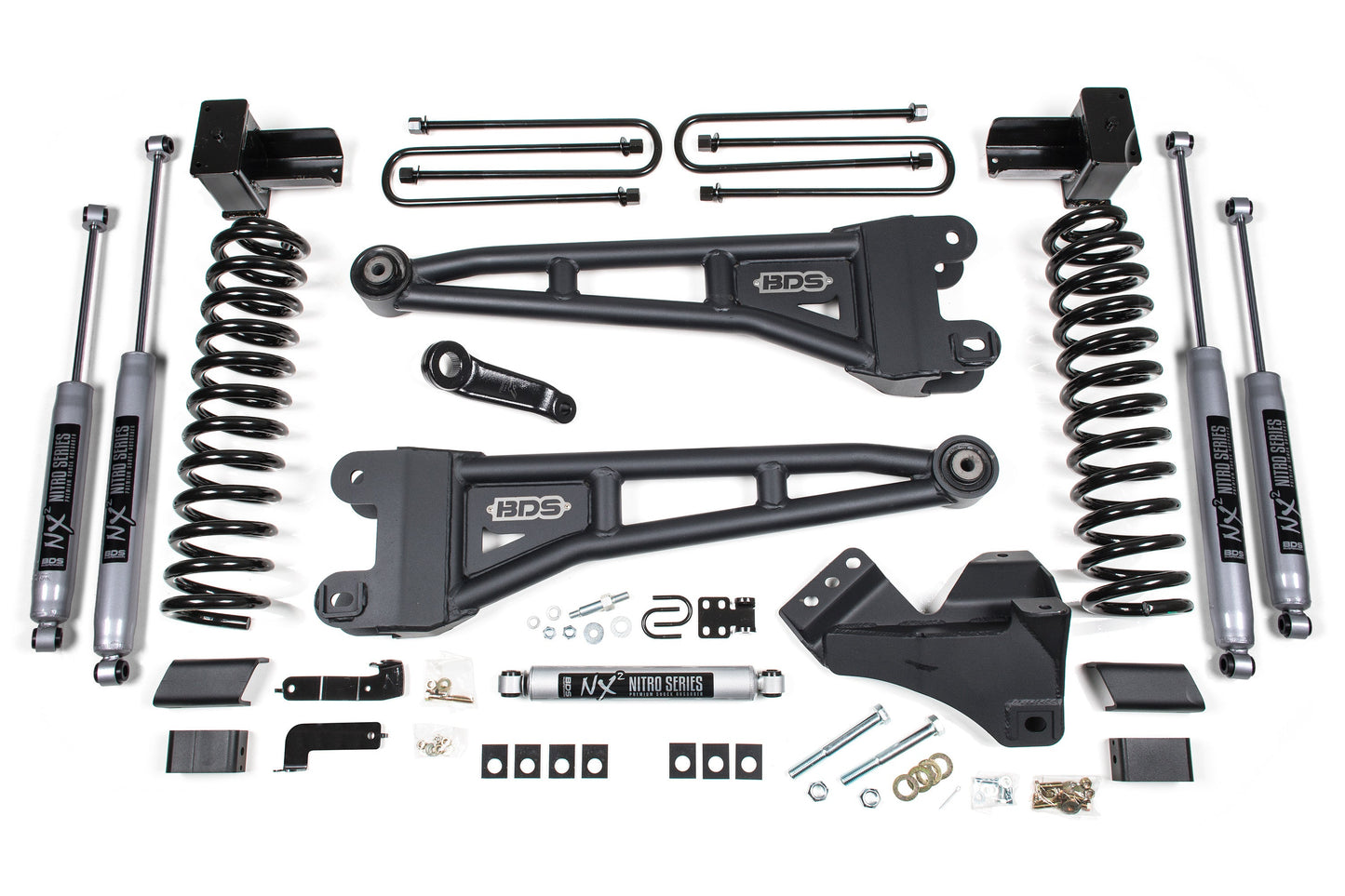 BDS Suspension 5 Inch Lift Kit w/ Radius Arm | Ford F250/F350 Super Duty (23-26) 4WD | Gas