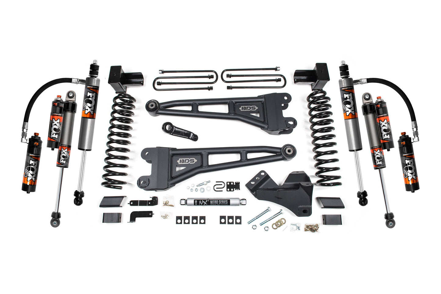 BDS Suspension 5 Inch Lift Kit w/ Radius Arm | Ford F250/F350 Super Duty (23-26) 4WD | Gas