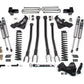 BDS Suspension 5 Inch Lift Kit w/ 4-Link | Ford F250/F350 Super Duty (23-26) 4WD | Gas