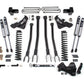 BDS Suspension 5 Inch Lift Kit w/ 4-Link | Ford F250/F350 Super Duty (23-26) 4WD | Gas