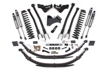 BDS Suspension 5 Inch Lift Kit w/ 4-Link | Ford F250/F350 Super Duty (23-26) 4WD | Gas
