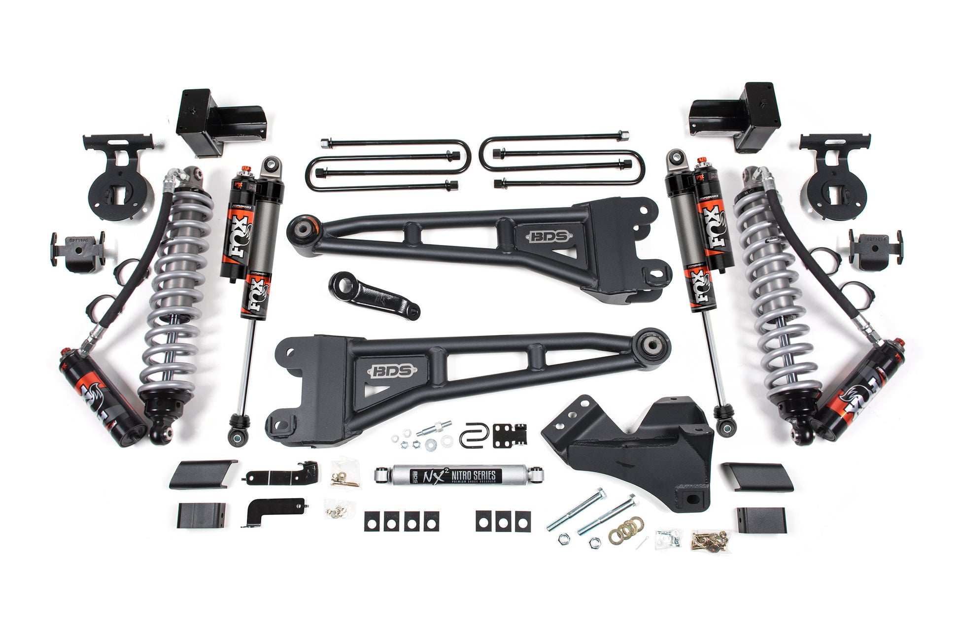 5 Inch Lift Kit w/ Radius Arm | FOX 2.5 Performance Elite Coilover Conversion | Ford F350 Super Duty DRW (23-26) 4WD | Diesel - Trucks R Us