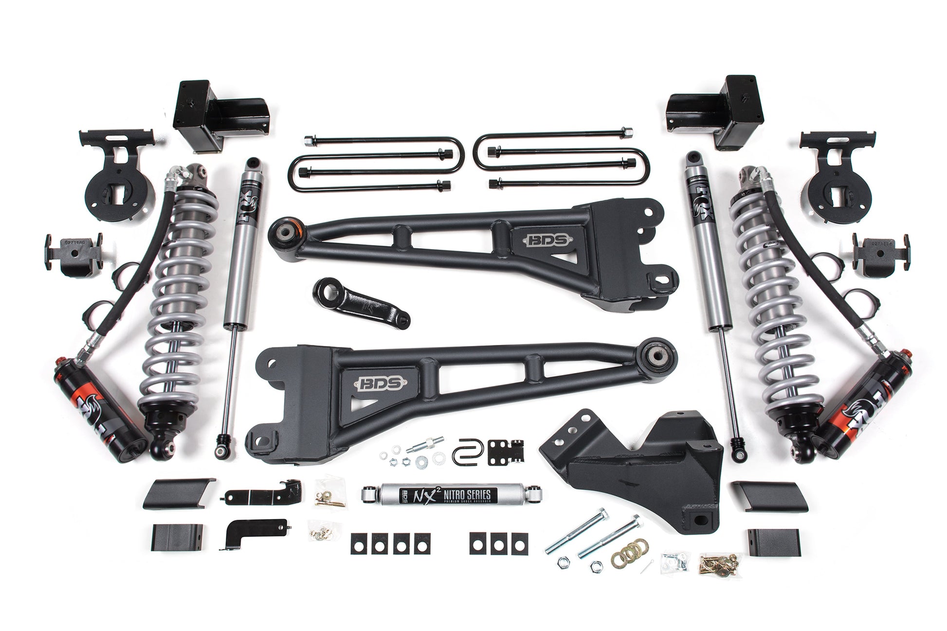 5 Inch Lift Kit w/ Radius Arm | FOX 2.5 Performance Elite Coilover Conversion | Ford F350 Super Duty DRW (23-26) 4WD | Diesel - Trucks R Us