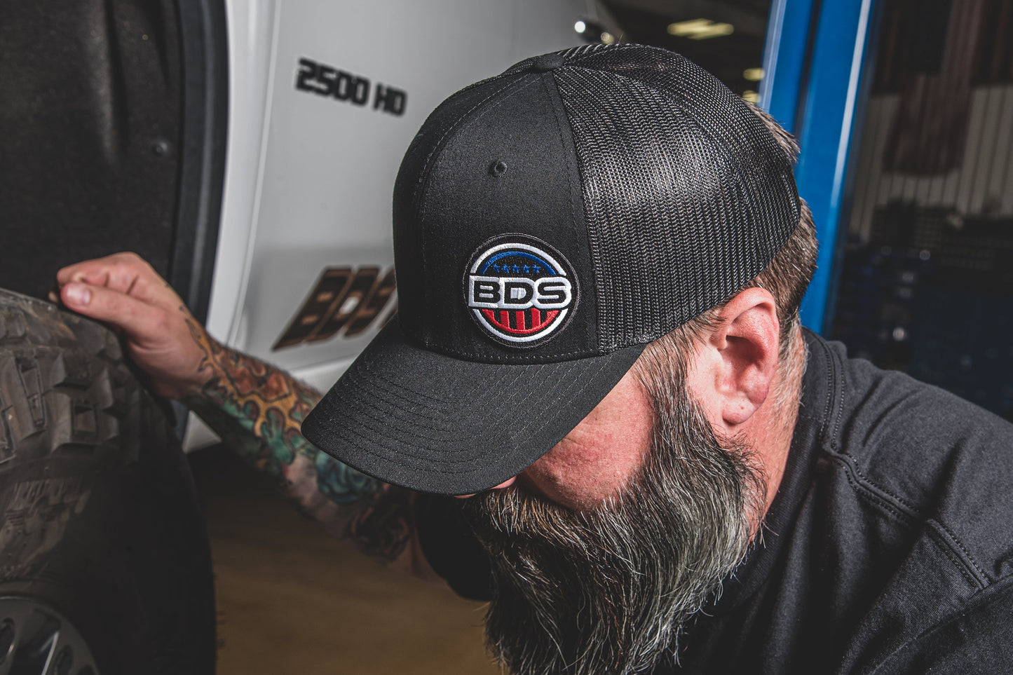 BDS Suspension Patriotic Trucker Hat - Trucks R Us
