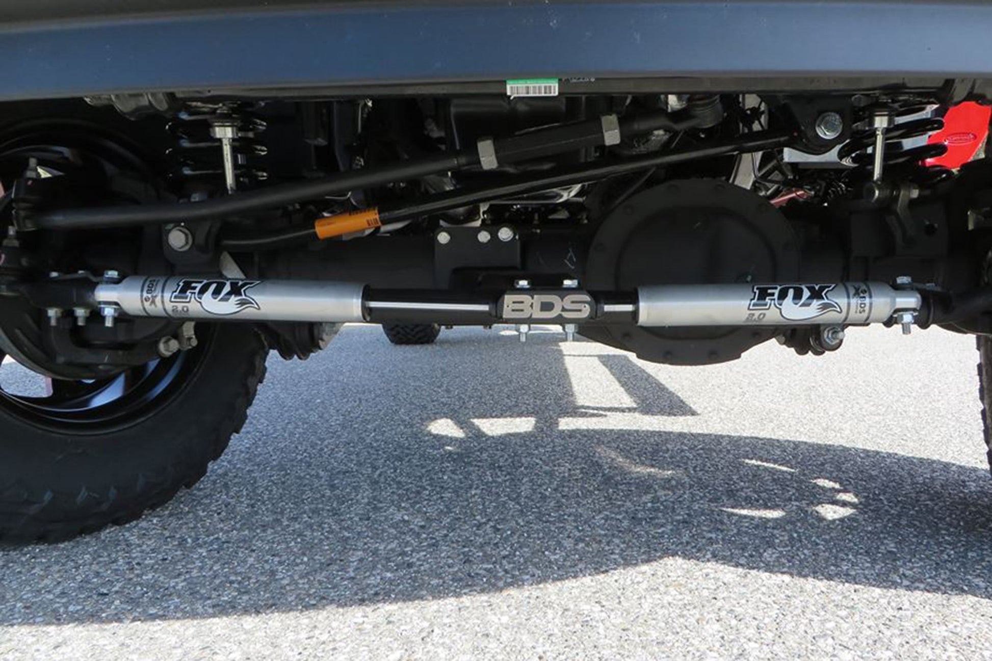 BDS Suspension Dual Steering Stabilizer Kit w/ FOX 2.0 Performance Shocks | T-Style Steering | Ram 2500 (14-18) and 3500 (13-18) 4WD - Trucks R Us