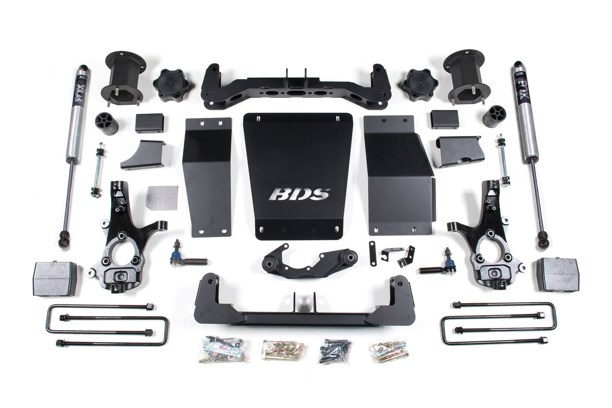 BDS Suspension 6.5 Inch Lift Kit | Chevy Silverado or GMC Sierra 1500 (14-18) 4WD