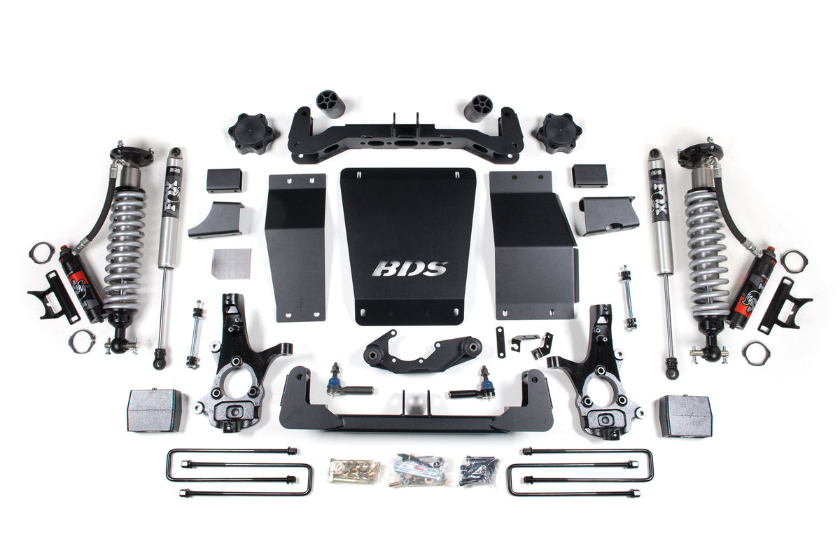 BDS Suspension 6 Inch Lift Kit | FOX 2.5 Performance Elite Coil-Over | Chevy Silverado or GMC Sierra 1500 (14-18) 4WD - Trucks R Us
