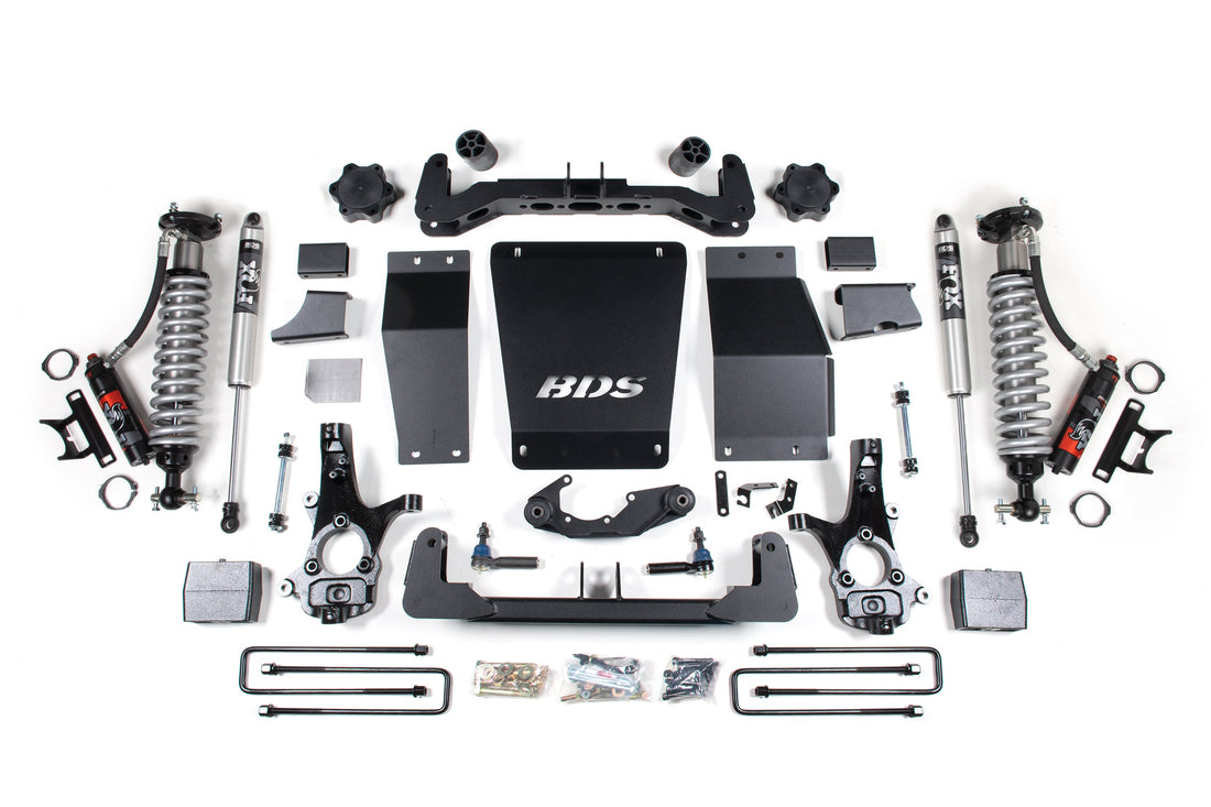 6 Inch Lift Kit | FOX 2.5 Performance Elite Coil-Over | Chevy Silverado or GMC Sierra 1500 (14-18) 4WD - Trucks R Us