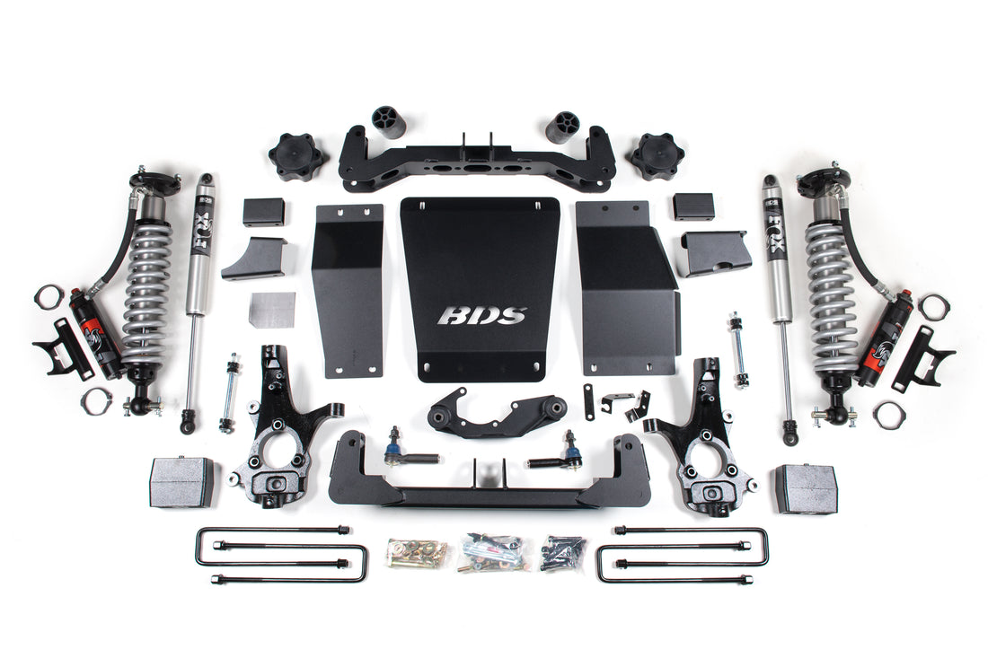 BDS Suspension 6 Inch Lift Kit | FOX 2.5 Performance Elite Coil-Over | Chevy Silverado or GMC Sierra 1500 (14-18) 4WD