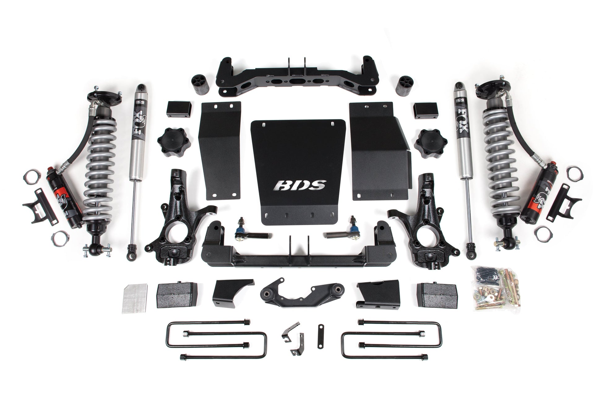 BDS Suspension 4 Inch Lift Kit | FOX 2.5 Performance Elite Coil-Over | Chevy Silverado or GMC Sierra 1500 (14-18) 4WD - Trucks R Us