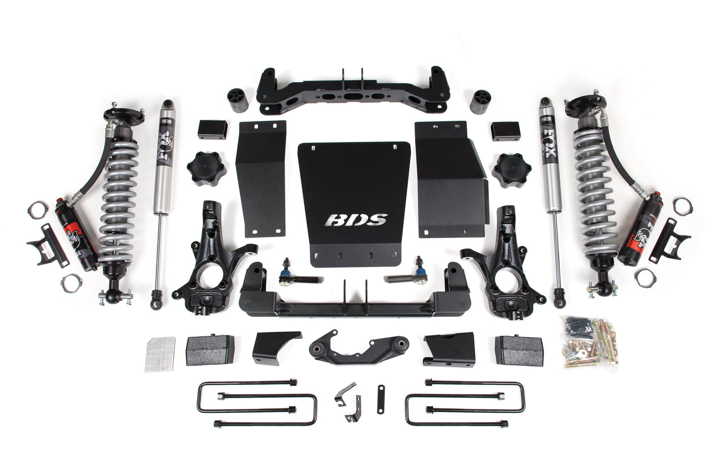 BDS Suspension 4 Inch Lift Kit | FOX 2.5 Performance Elite Coil-Over | Chevy Silverado or GMC Sierra 1500 (14-18) 4WD
