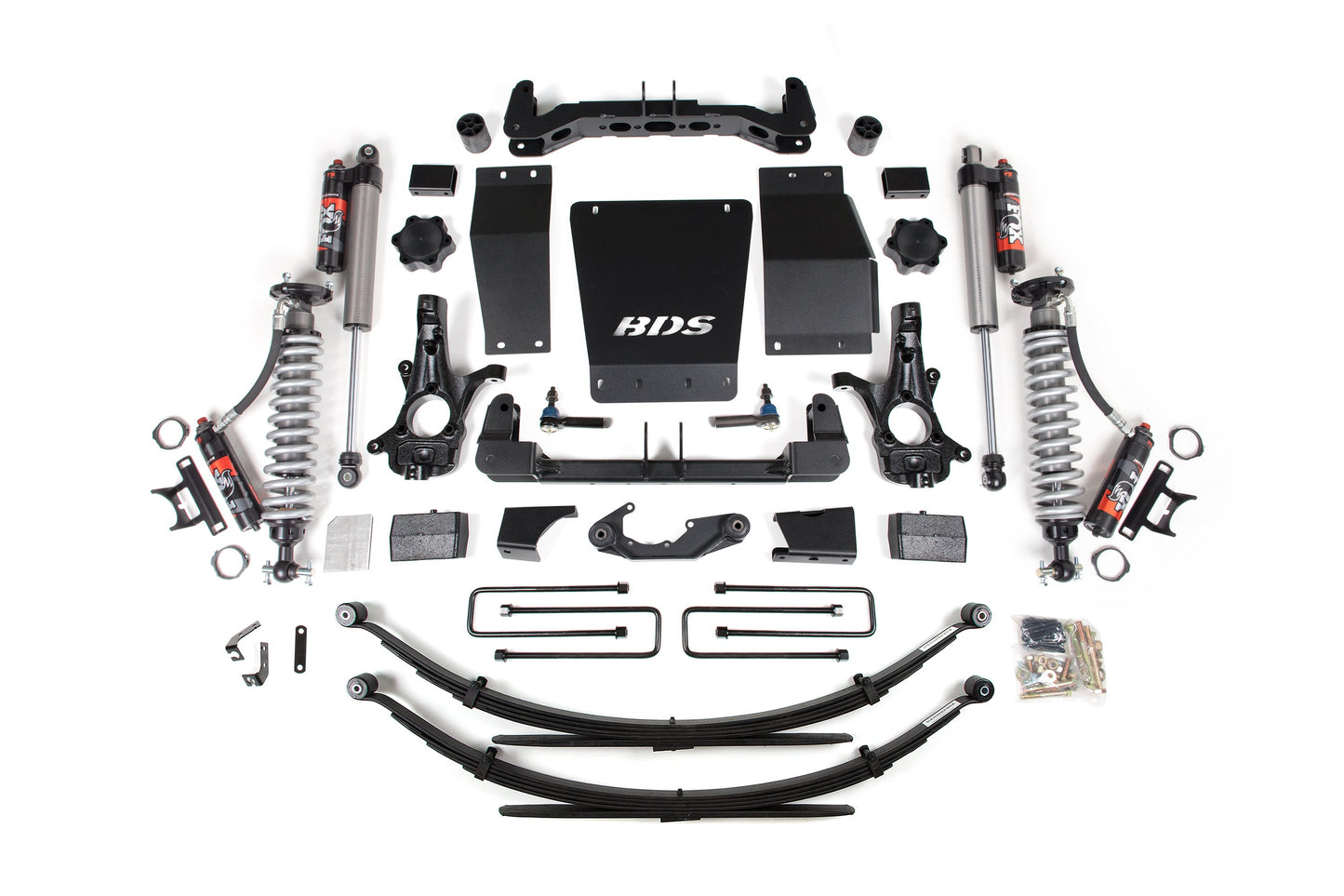BDS Suspension 4 Inch Lift Kit | FOX 2.5 Performance Elite Coil-Over | Chevy Silverado or GMC Sierra 1500 (14-18) 4WD