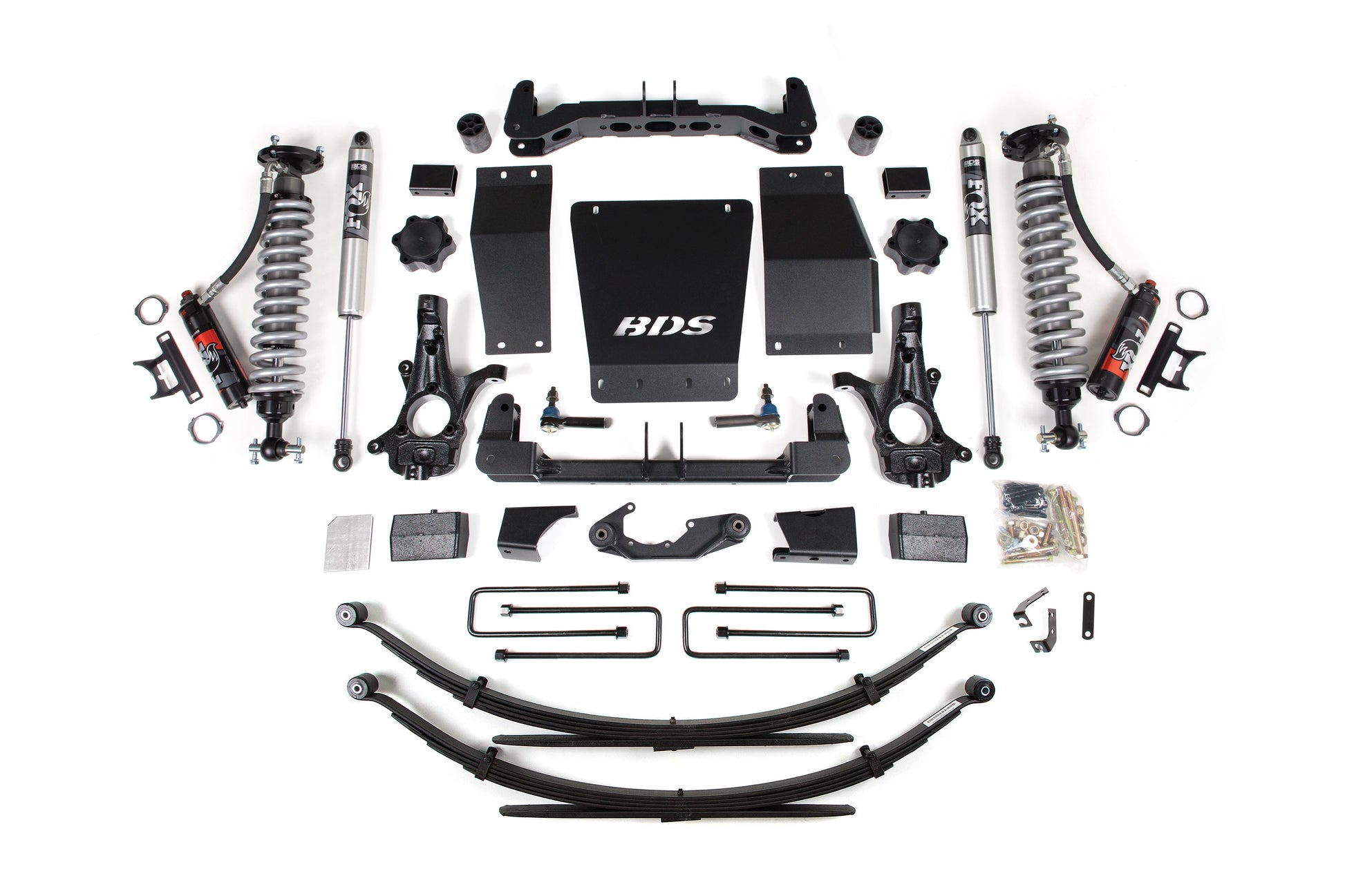 BDS Suspension 4 Inch Lift Kit | FOX 2.5 Performance Elite Coil-Over | Chevy Silverado or GMC Sierra 1500 (14-18) 4WD - Trucks R Us
