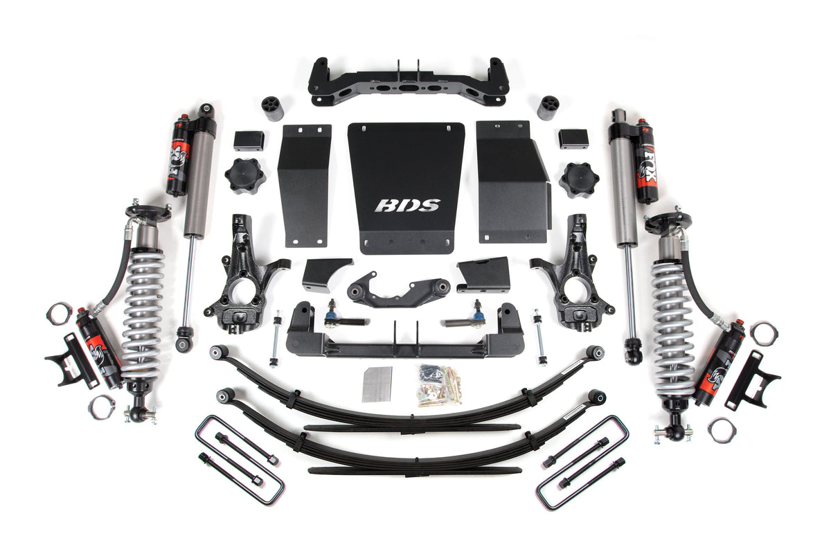 BDS Suspension 6 Inch Lift Kit | FOX 2.5 Performance Elite Coil-Over | Chevy Silverado or GMC Sierra 1500 (14-18) 4WD - Trucks R Us