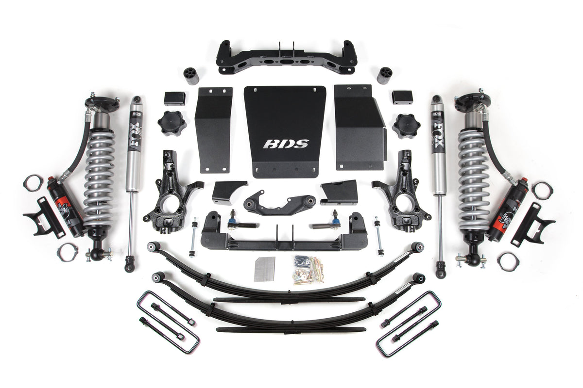 BDS Suspension 6 Inch Lift Kit | FOX 2.5 Performance Elite Coil-Over | Chevy Silverado or GMC Sierra 1500 (14-18) 4WD - Trucks R Us