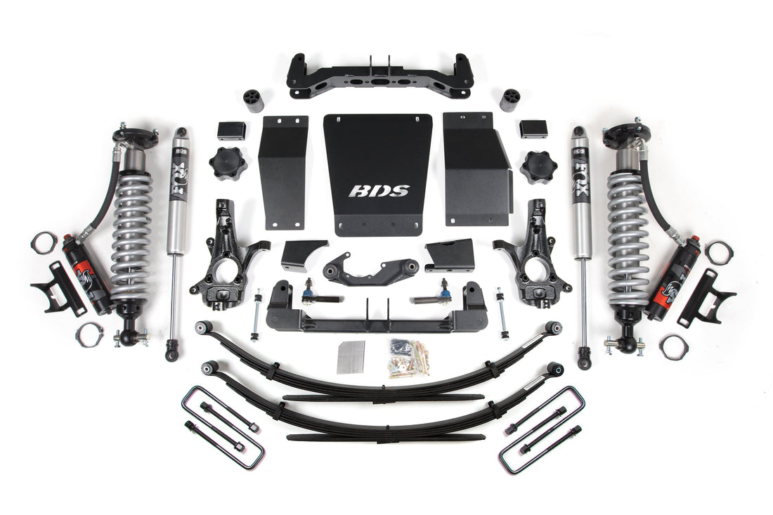 BDS Suspension 6 Inch Lift Kit | FOX 2.5 Performance Elite Coil-Over | Chevy Silverado or GMC Sierra 1500 (14-18) 4WD