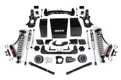 BDS Suspension 4 Inch Lift Kit | FOX 2.5 Performance Elite Coil-Over | Chevy/GMC Suburban, Tahoe, Yukon/XL 1500 (15-19) 4WD