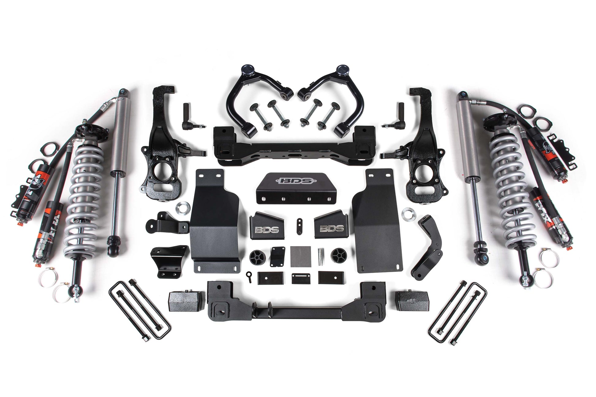 BDS Suspension 4 Inch Lift Kit | FOX 2.5 Performance Elite Coil-Over | Chevy Silverado or GMC Sierra 1500 (19-24) 4WD | Diesel - Trucks R Us