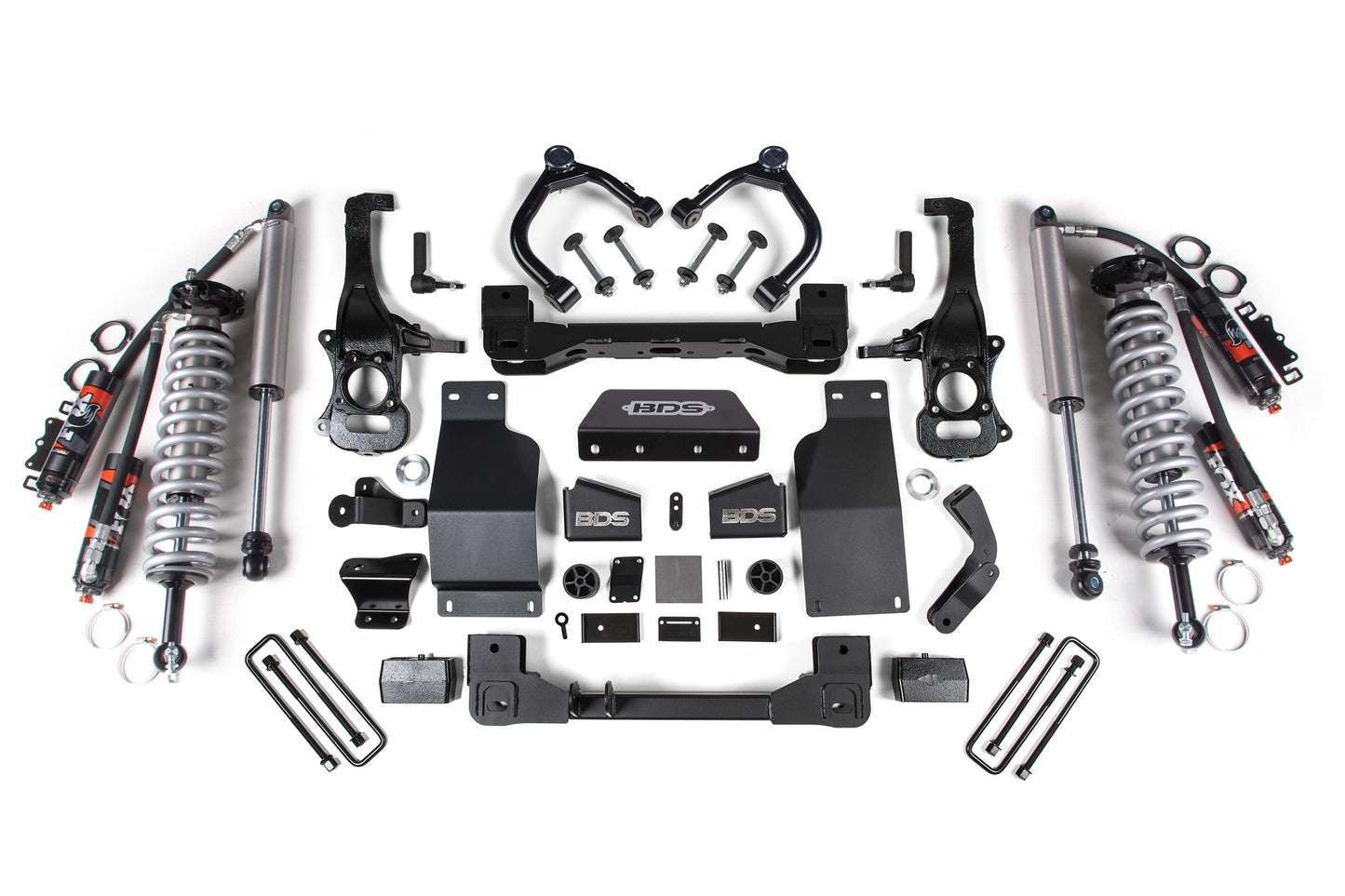 BDS Suspension 4 Inch Lift Kit | FOX 2.5 Performance Elite Coil-Over | Chevy Silverado or GMC Sierra 1500 (19-24) 4WD | Diesel