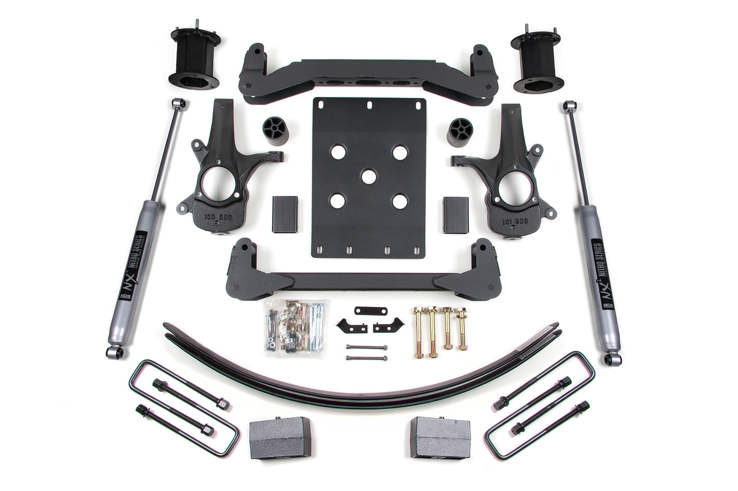 BDS Suspension 6 Inch Lift Kit | Chevy Silverado or GMC Sierra 1500 (07-13) 2WD