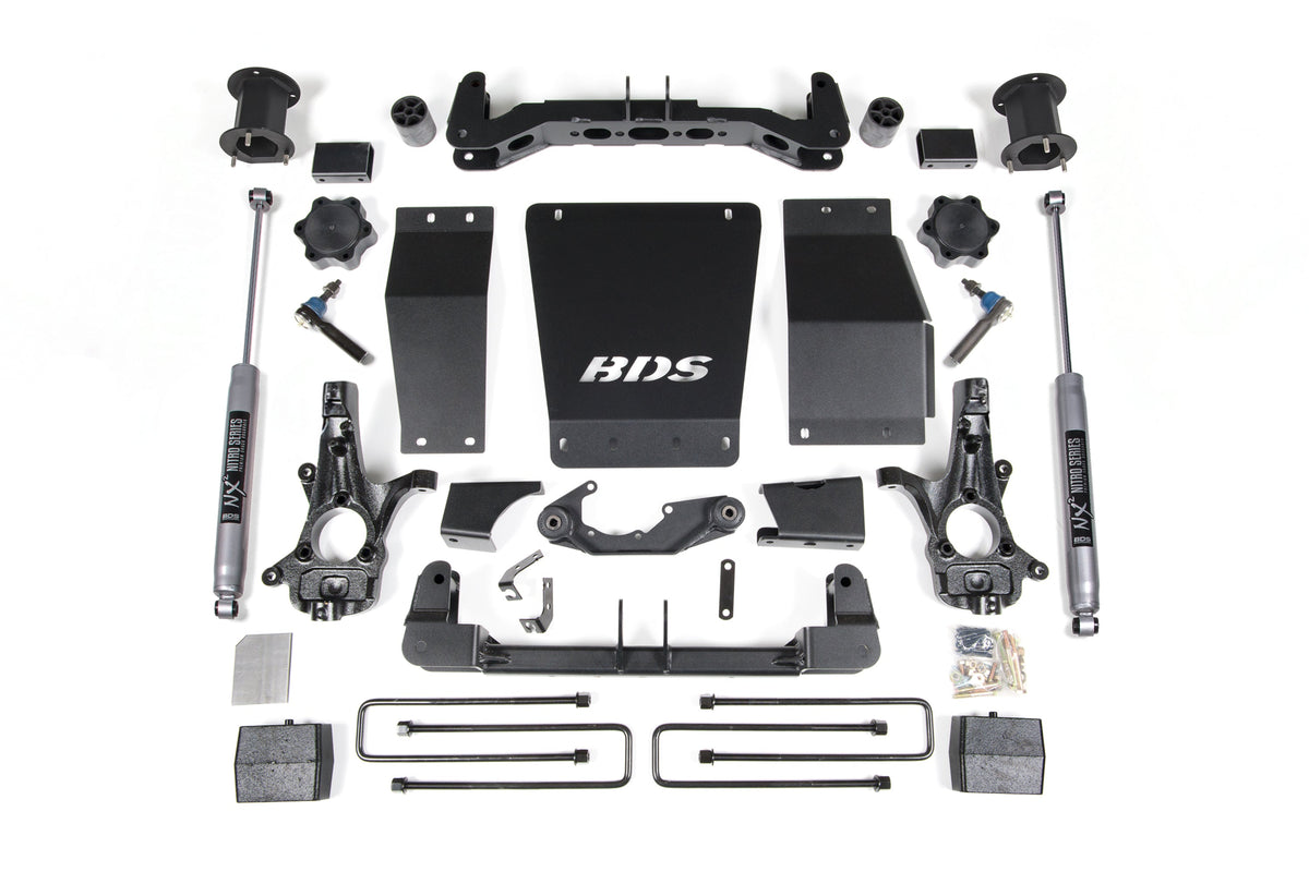 BDS Suspension 4.5 Inch Lift Kit | Chevy Silverado or GMC Sierra 1500 (14-18) 4WD