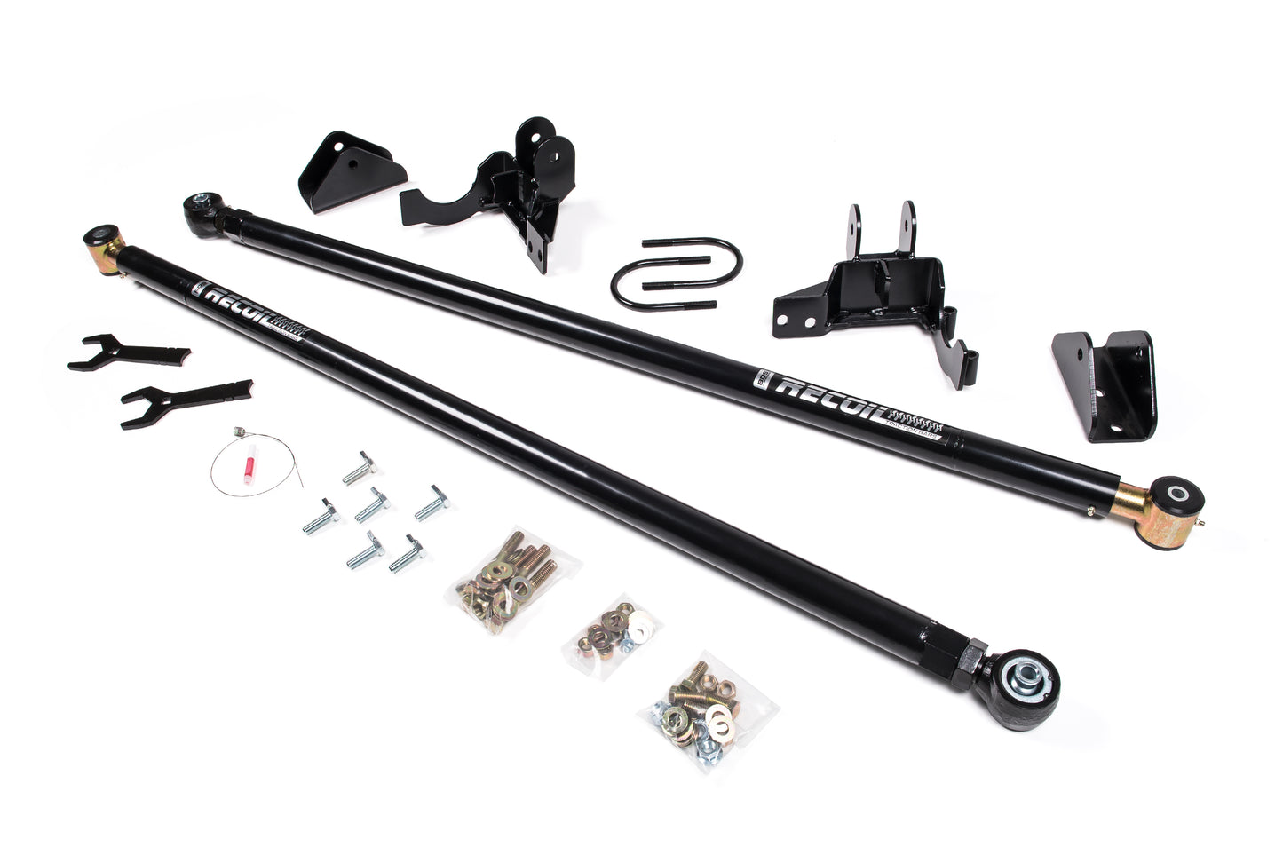 BDS Suspension Recoil Traction Bar Kit | Chevy Silverado and GMC Sierra 2500 / 3500 HD (11-19)
