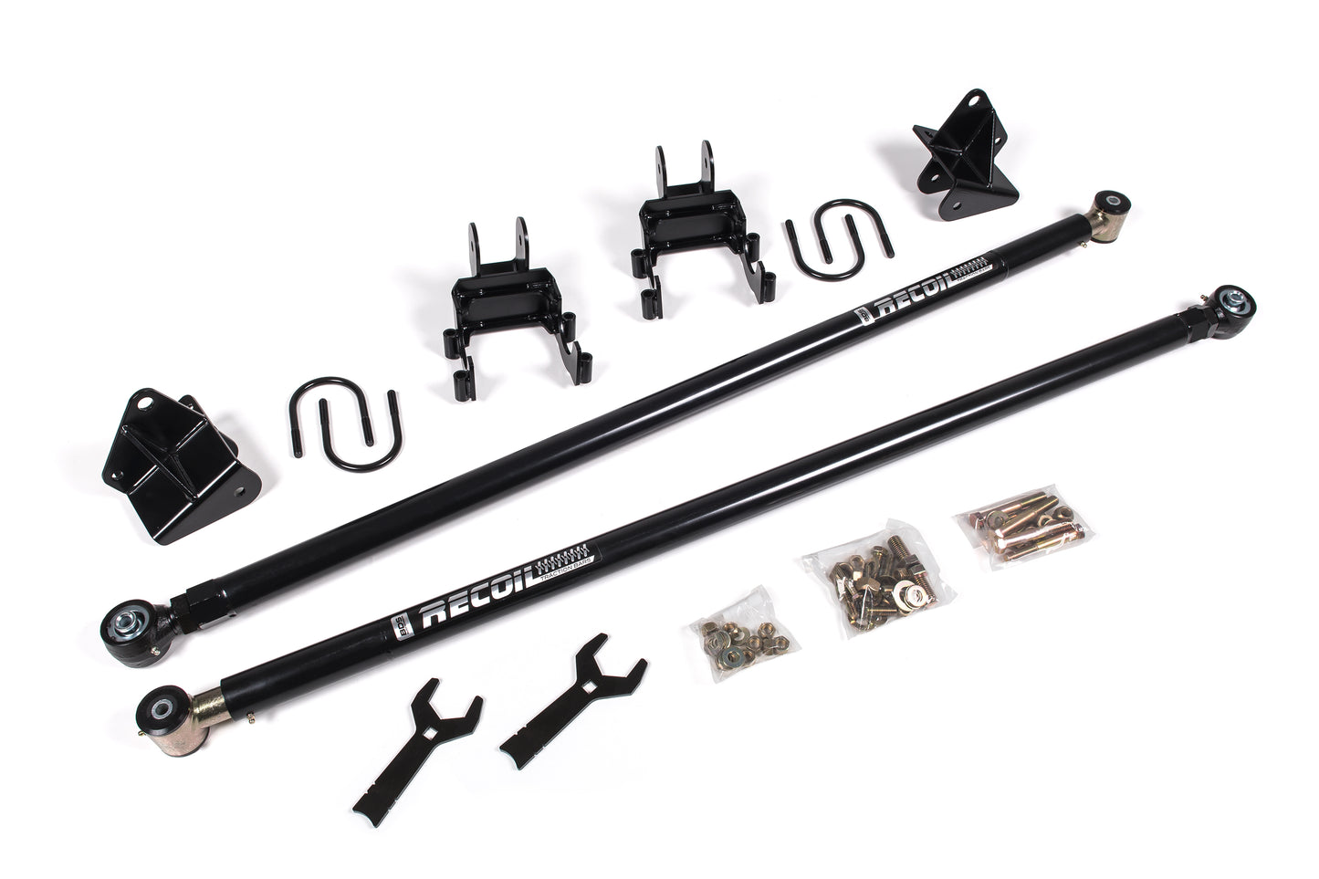 BDS Suspension Recoil Traction Bar Kit | Ford F250/F350 Super Duty (99-16) - Short Bed
