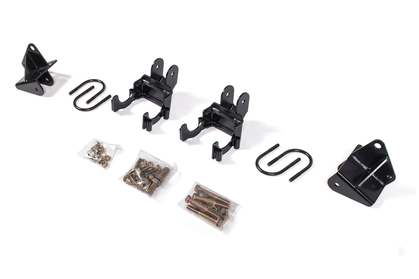 BDS Suspension Recoil Traction Bar Mounting Kit | Ford F250 / F350 Super Duty (99-16) 4WD | Short Bed