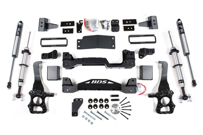 BDS Suspension 4 Inch Lift Kit | FOX 2.0 IFP Strut | Ford F150 (15-20) 4WD